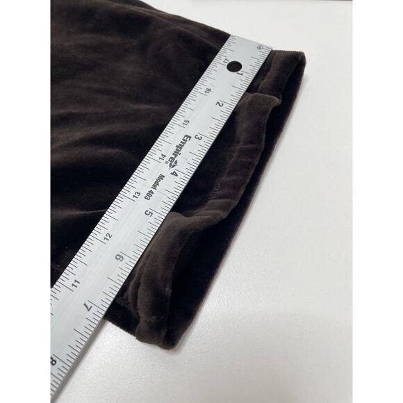 7 For All Mankind Mid Rise Straight Leg Velvet Jeans Brown Womens 30‎ Whimsigoth - Picture 11 of 11